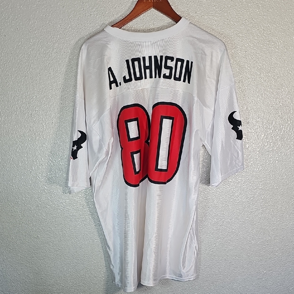 NFL Tewm Apparel Houwton Texans Adre Johnson Jersey.